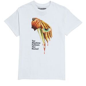 Toy Machine Skateboards Horror T-Shirt Follows You Home Halloween Slasher XL NEW